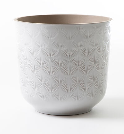 Ginko blomsterpotte hvit 17 cm Ginko blomsterpotte hvit 17 cm